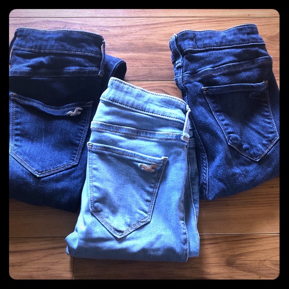 hollister skinny stretch jeans